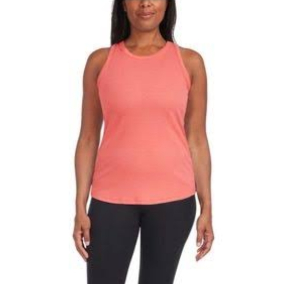 Danskin Womens Rib Tank Top 3 Pack Soft Ribbed Activewear Racerback Size Medium - Picture 2 of 7